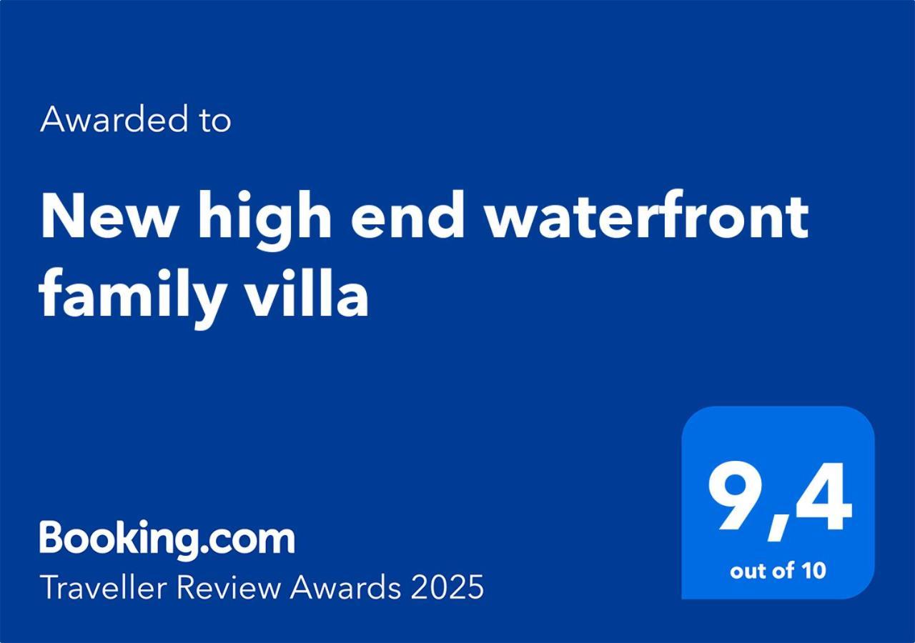 New High End Waterfront Family Villa 斯塔福伦 外观 照片